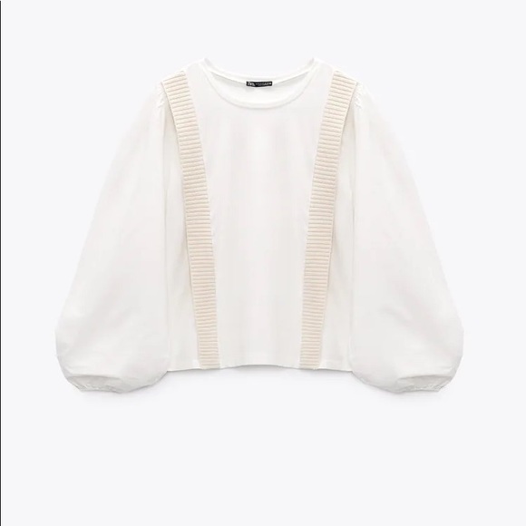 NWT 🌟Zara Combination Top - Picture 4 of 8